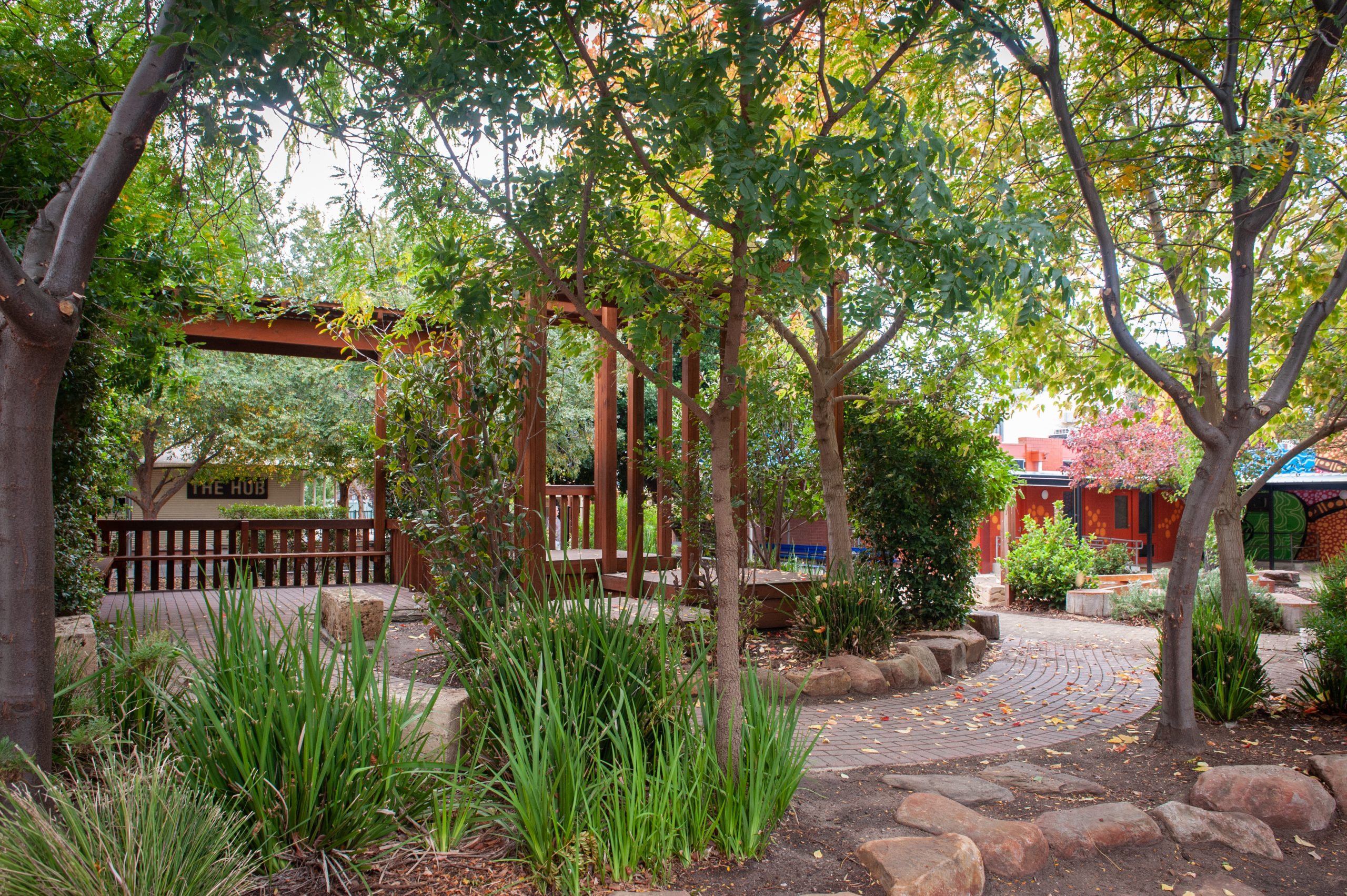 Landscaped Grounds at Kidman Park Primary School