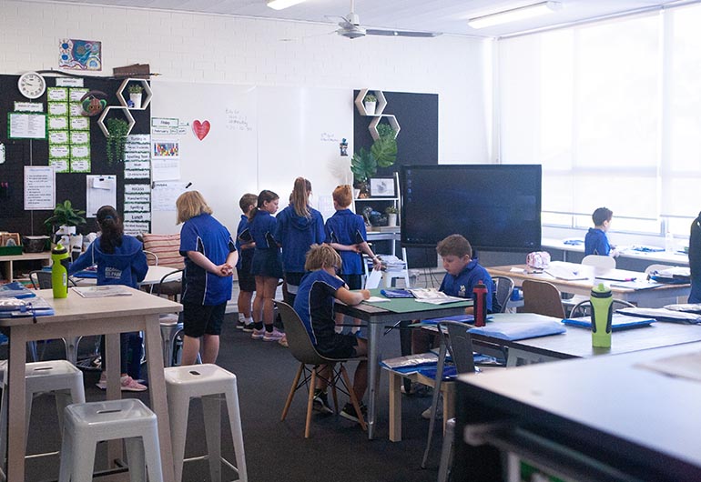 Flexible Class Layouts at Kidman Park Primary School