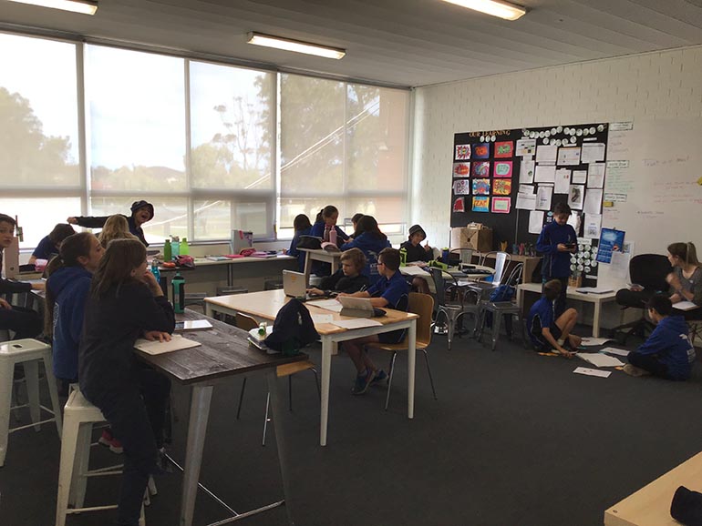 Flexible Class Layouts at Kidman Park Primary School